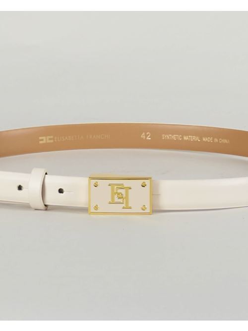 Thin belt in synthetic material with cassette buckle Elisabetta Franchi ELISABETTA FRANCHI |  | CT02S41E2193